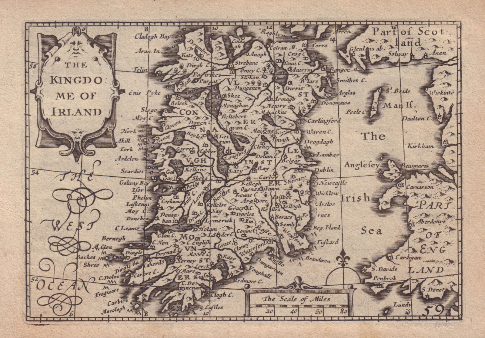 The Kingdome of Irland by van den Keere.